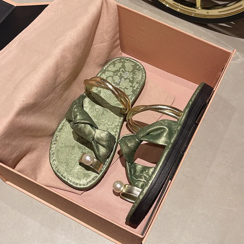 WUJI Slip Resistant Abrasion Resistant Slide Slippers Women's-10