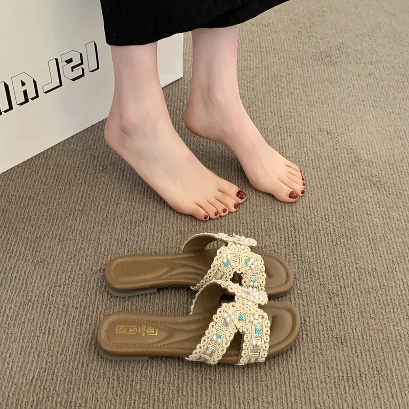 WUJI Slip Resistant Antibacterial Slide Slippers Women's-9