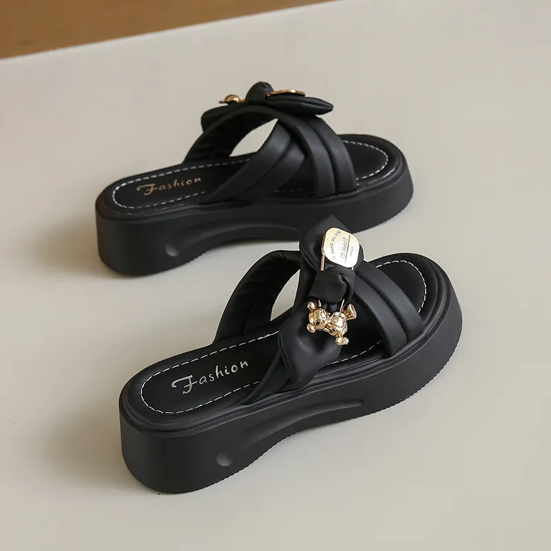 WUJI Slip Resistant Abrasion Resistant Slide Slippers Women's-9