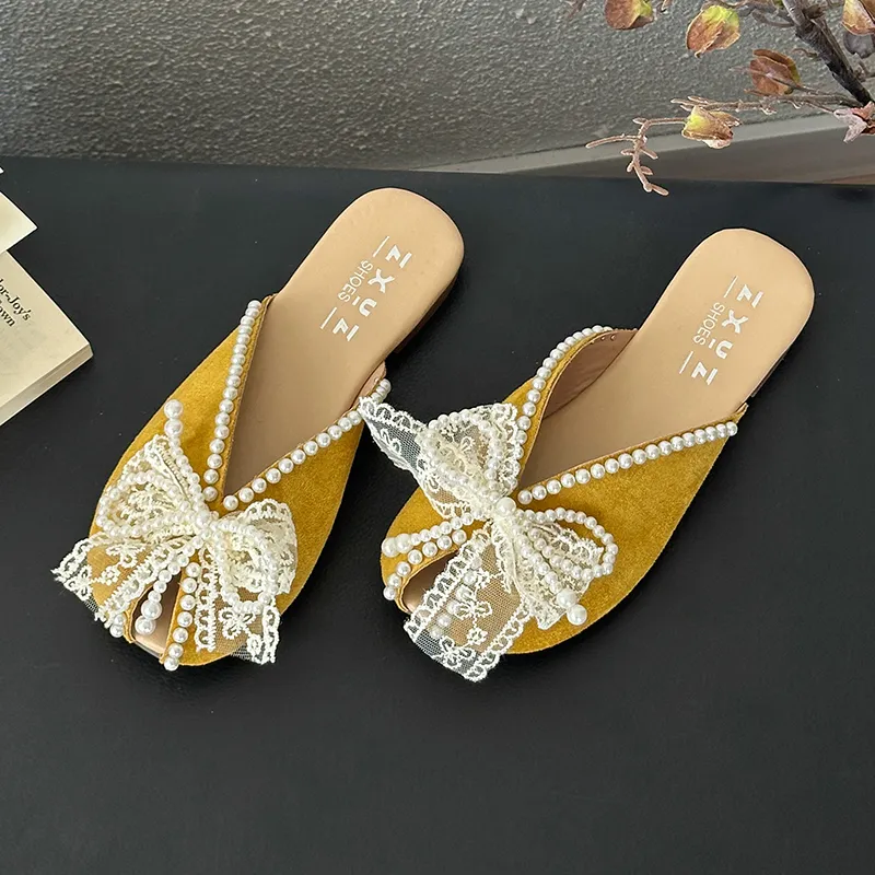 WUJI Slip Resistant Abrasion Resistant Closed Toe Slippers Women's-1