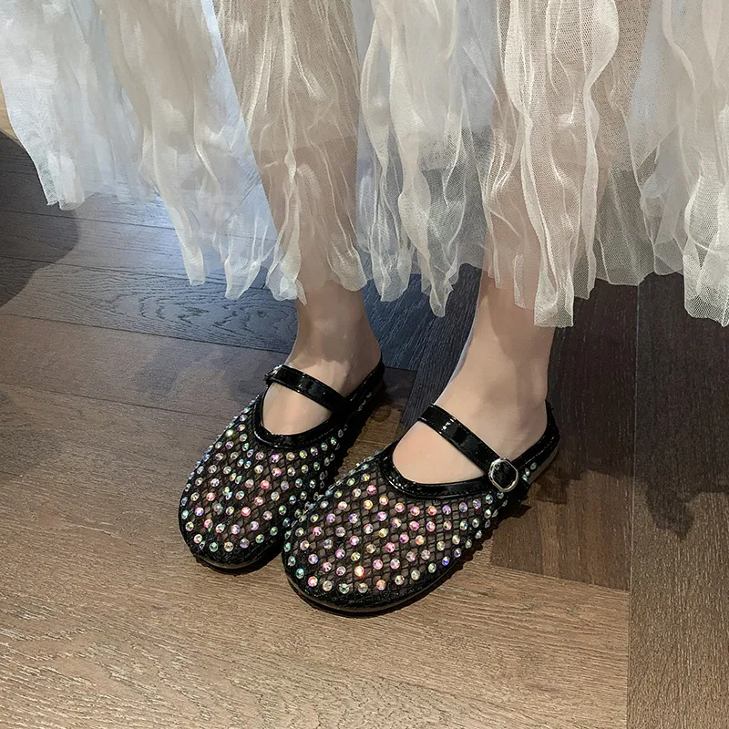 WUJI Abrasion Resistant Slip Resistant Closed Toe Slippers Women's-6