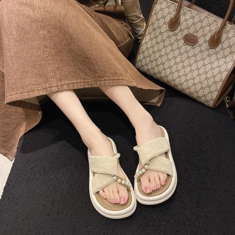 WUJI Slip Resistant Odor Resistant Slide Slippers Women's-7