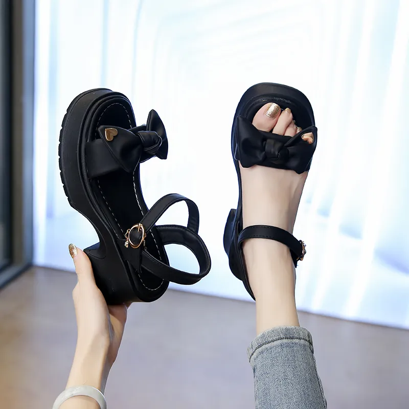 WUJI One Strap Sandals 6.5cm Women's-4