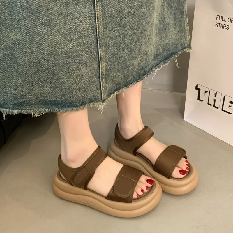 WUJI One Strap Sandals Women's-12