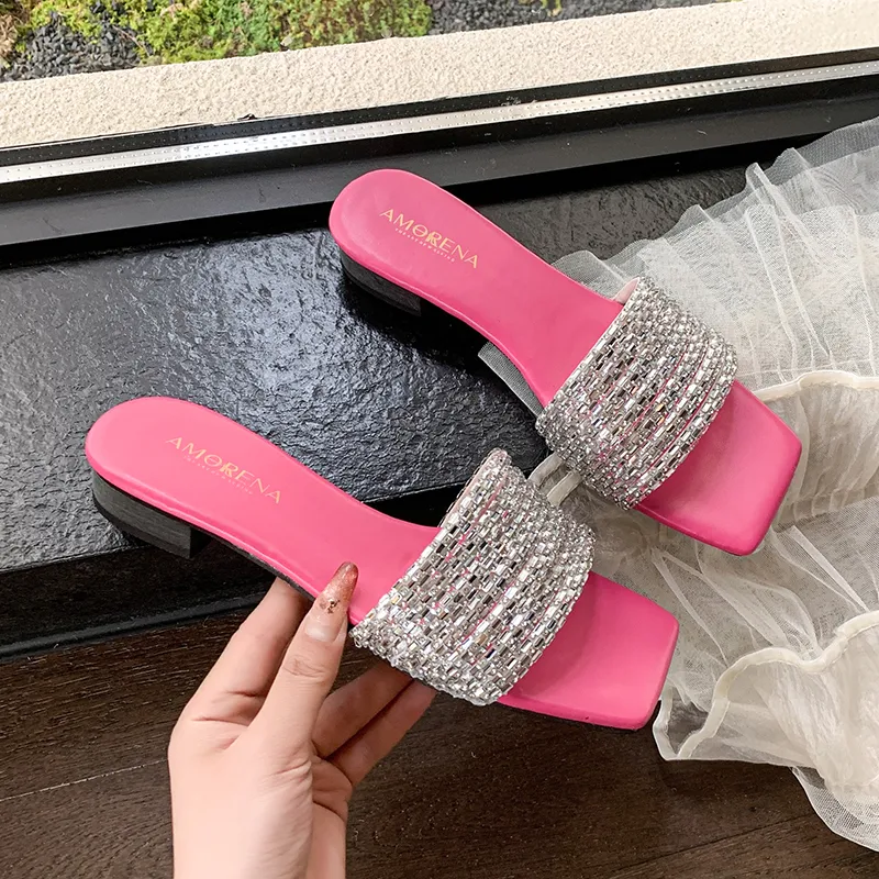 WUJI Slip Resistant Abrasion Resistant Slide Slippers Women's-14