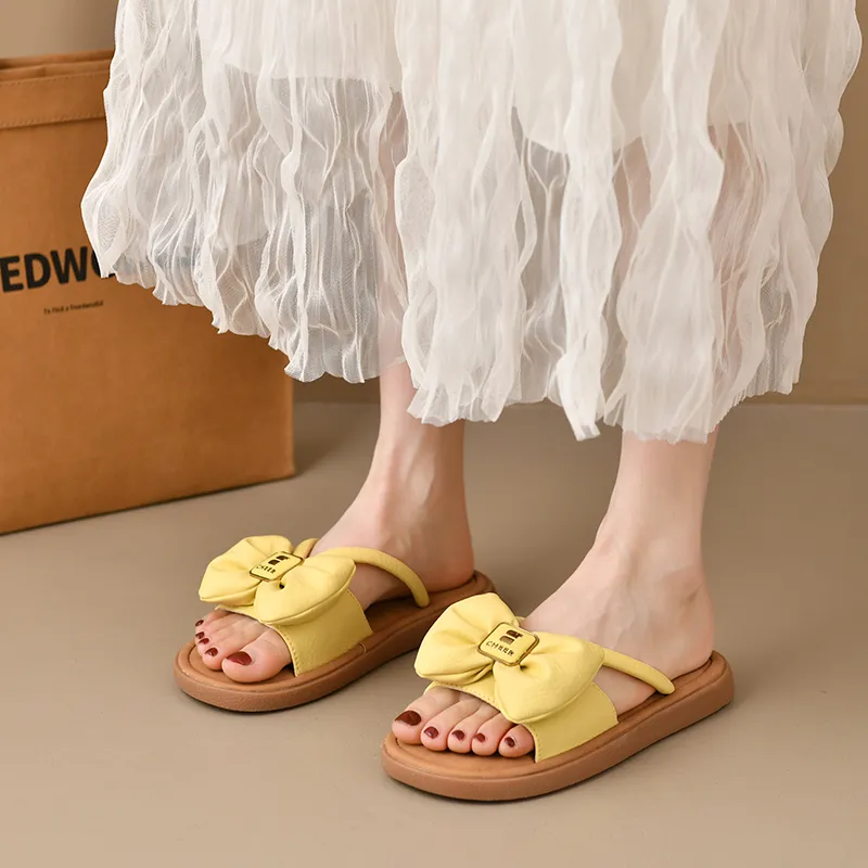WUJI Slip Resistant Abrasion Resistant Slide Slippers Women's-7