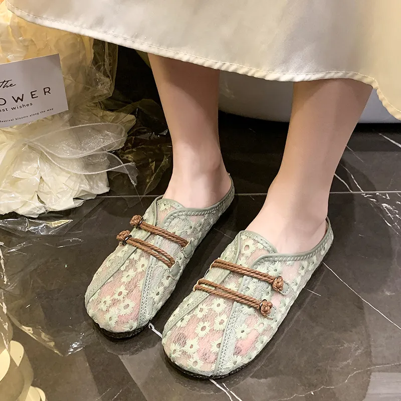 WUJI Slip Resistant Antibacterial Closed Toe Slippers Women's-7
