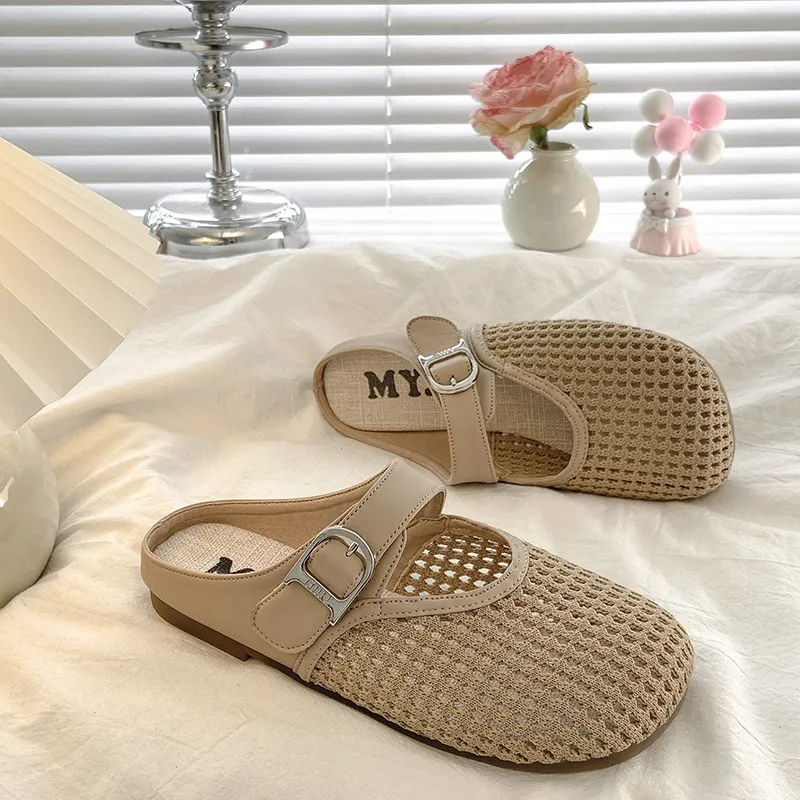 WUJI Abrasion Resistant Slip Resistant Closed Toe Slippers Women's-6