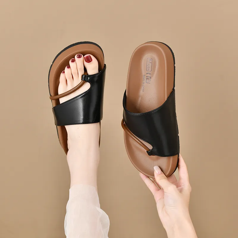 WUJI Slip Resistant Odor Resistant Slide Slippers Women's-4