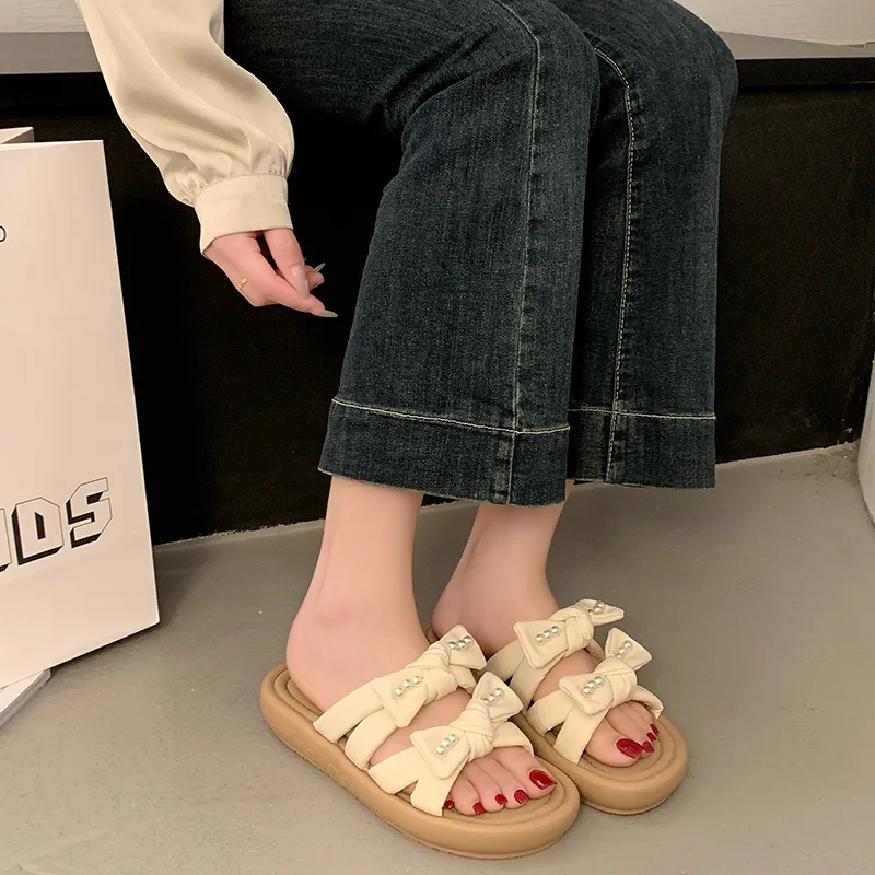 WUJI Slip Resistant Odor Resistant Slide Slippers Women's-1