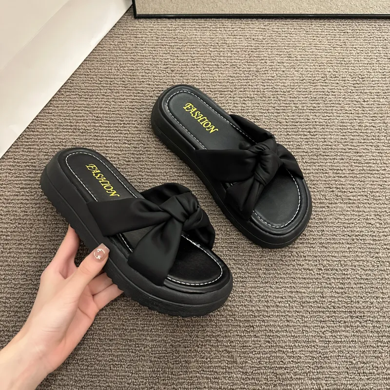 WUJI Slip Resistant Quiet Slide Slippers Women's-8