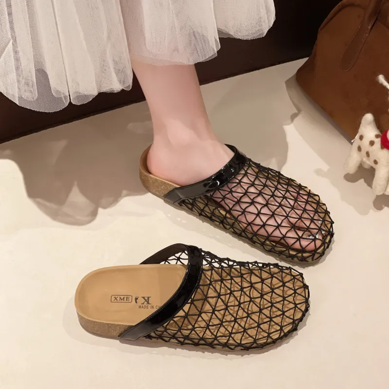 WUJI Slip Resistant Abrasion Resistant Closed Toe Slippers Women's-11