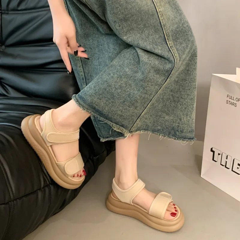 WUJI One Strap Sandals Women's-8