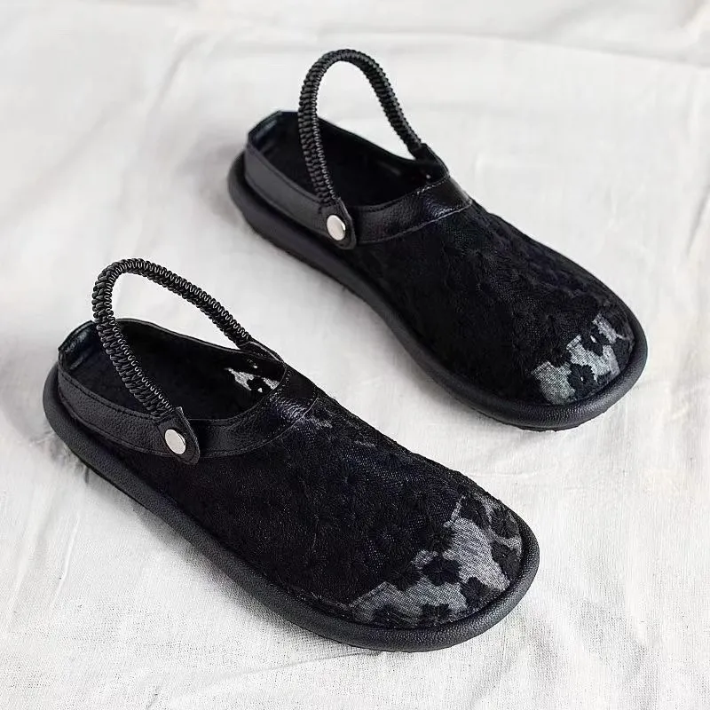 WUJI Odor Resistant Abrasion Resistant Slip Resistant Closed Toe Slippers Women's-4