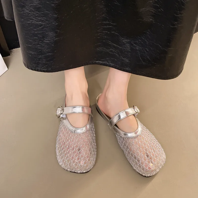 WUJI Slip Resistant Odor Resistant Closed Toe Slippers Women's-7