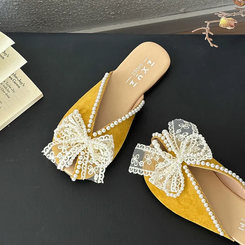 WUJI Slip Resistant Abrasion Resistant Closed Toe Slippers Women's-2
