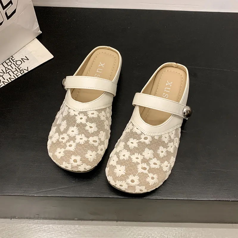 WUJI Slip Resistant Odor Resistant Closed Toe Slippers Women's-9