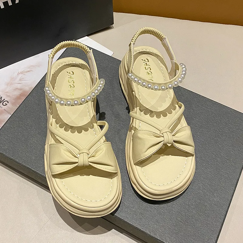 WUJI One Strap Sandals 5CM Women's-12