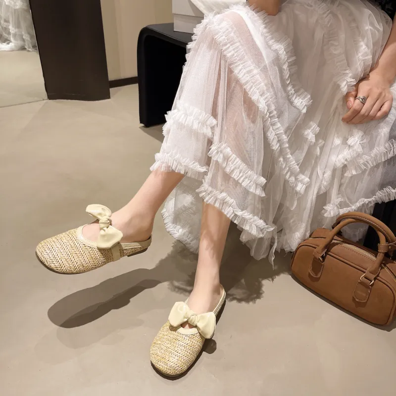 WUJI Slip Resistant Abrasion Resistant Closed Toe Slippers Women's-7