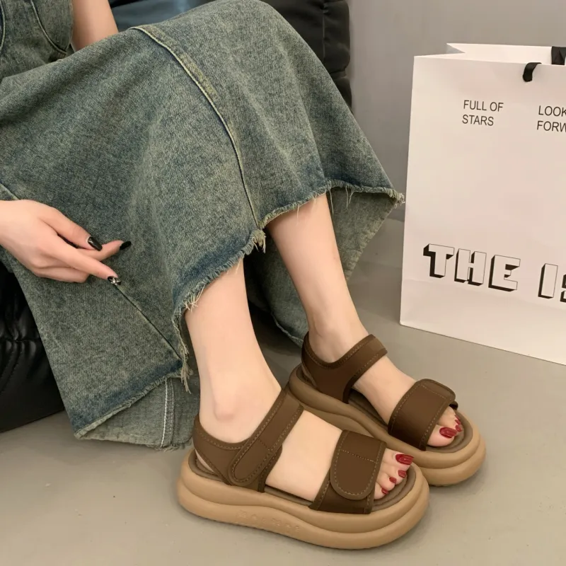 WUJI One Strap Sandals Women's-13