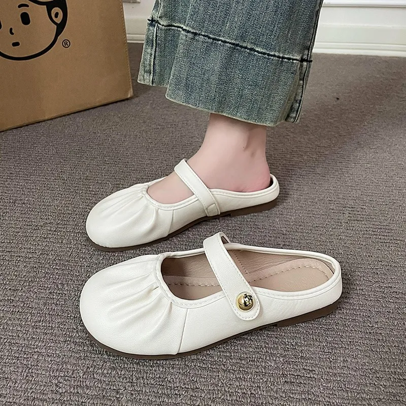 WUJI Slip Resistant Abrasion Resistant Closed Toe Slippers Women's-1