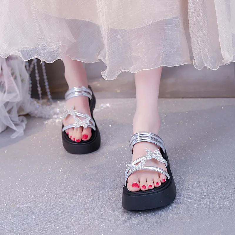 WUJI Rubber Sole Slip Resistant Abrasion Resistant Slide Slippers Women's-13