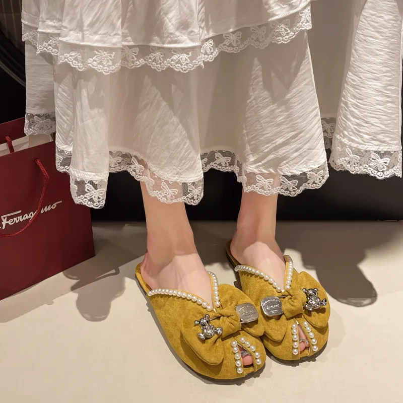 WUJI Abrasion Resistant Slip Resistant Closed Toe Slippers Women's-7