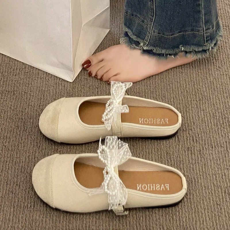 WUJI Slip Resistant Quiet Closed Toe Slippers Women's-4