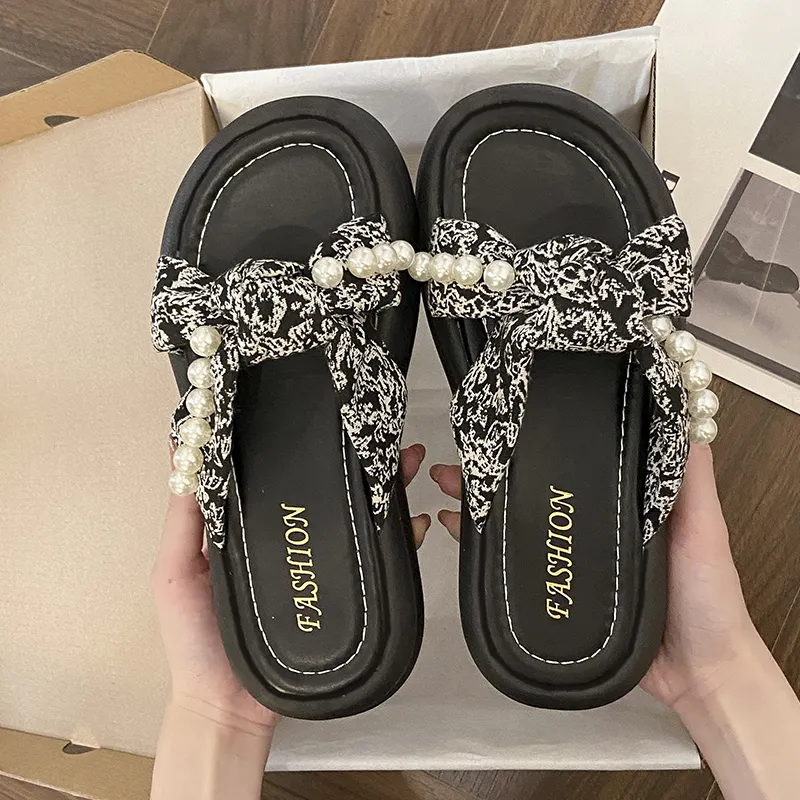 WUJI Slip Resistant Abrasion Resistant Slide Slippers Women's-14