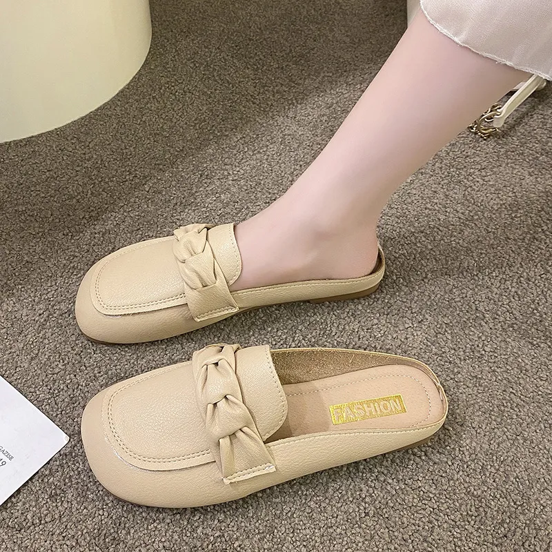 WUJI Rubber Sole Slip Resistant Abrasion Resistant Closed Toe Slippers Women's-6