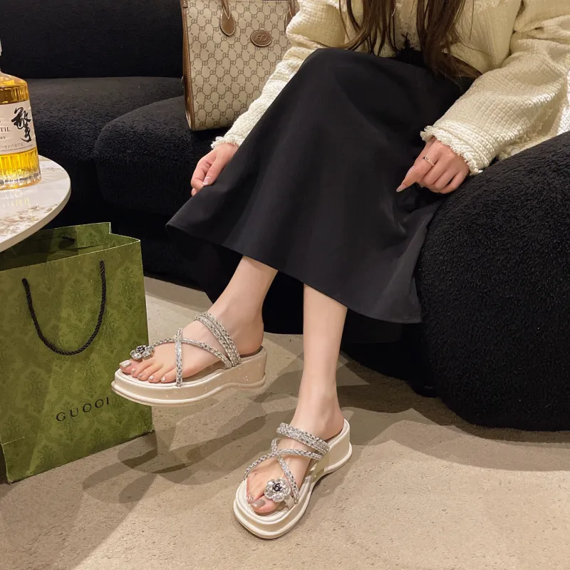 WUJI Slip Resistant Odor Resistant Slide Slippers Women's-8