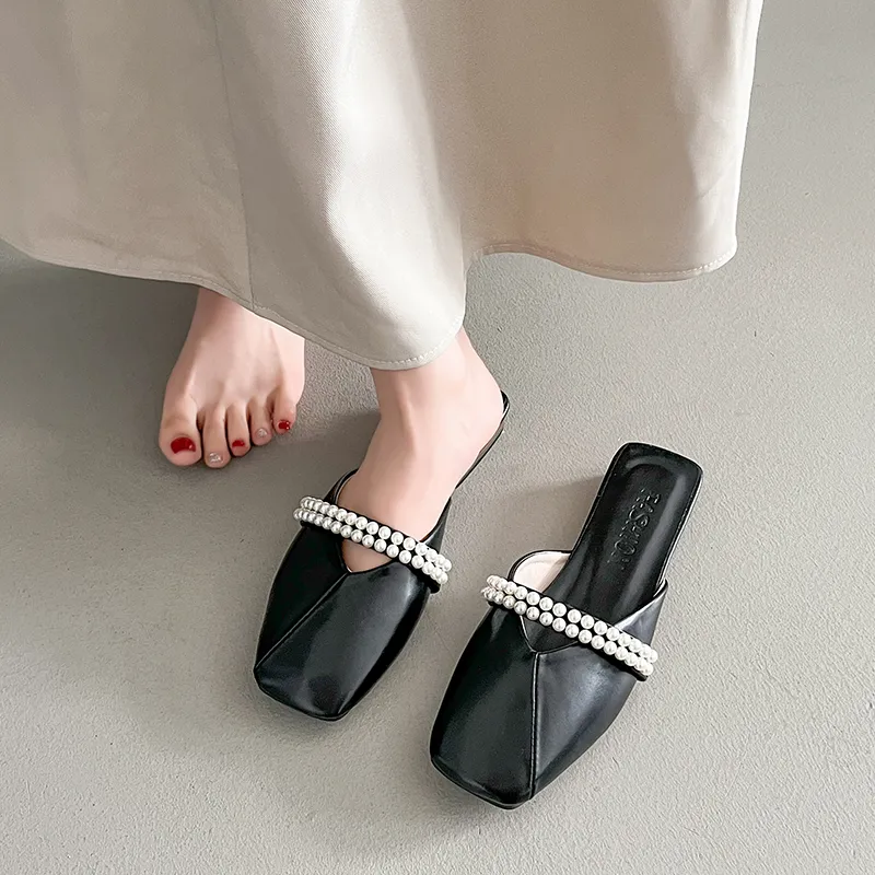 WUJI Slip Resistant Abrasion Resistant Closed Toe Slippers Women's-16