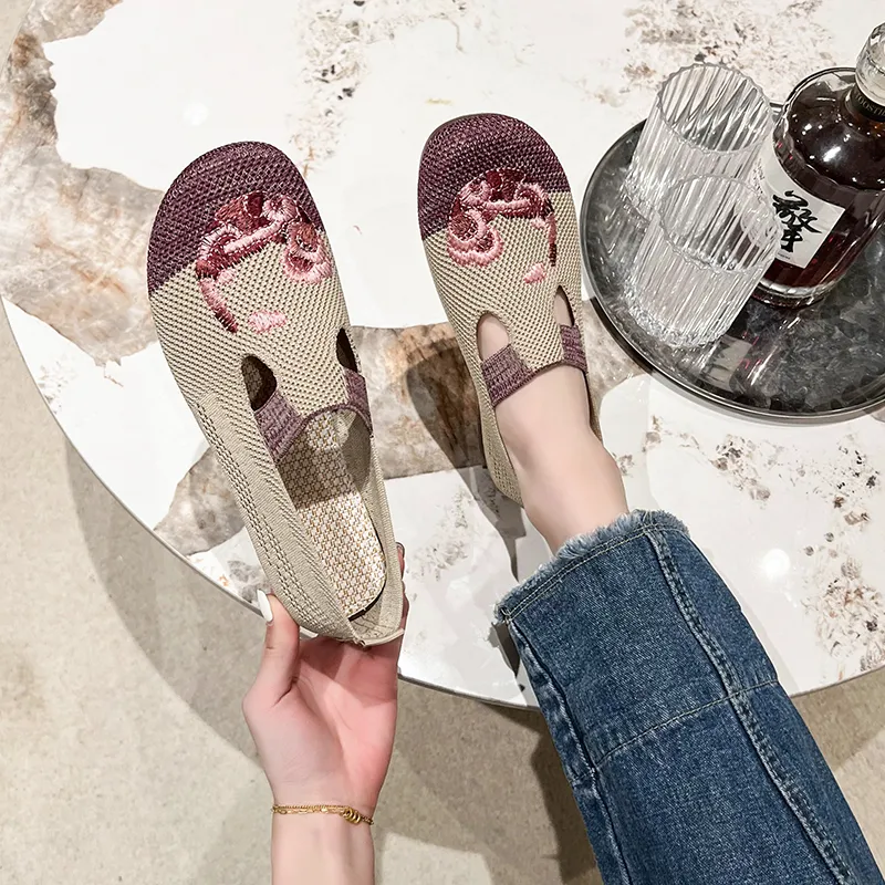 WUJI Anti Slip Wear Resistant Low Top Casual Shoes Women's-6