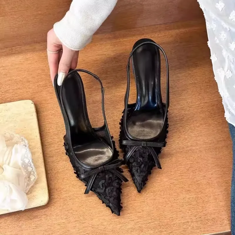 WUJI Slim Heel High Heels Women's-2