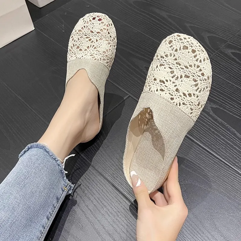 WUJI Quick Dry Slip Resistant Closed Toe Slippers Women's-3