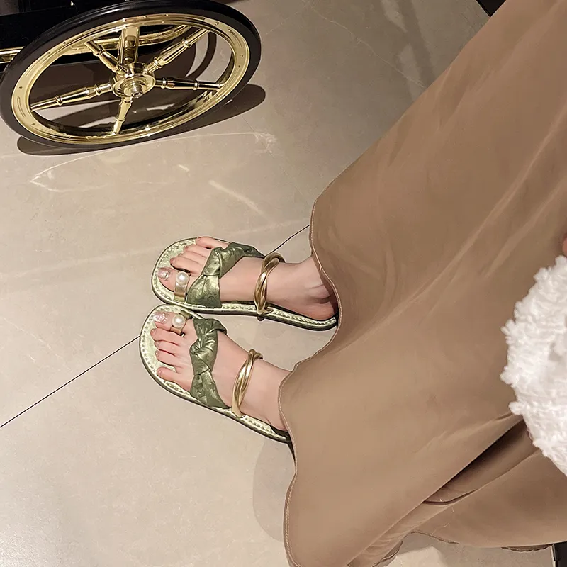 WUJI Slip Resistant Abrasion Resistant Slide Slippers Women's-11