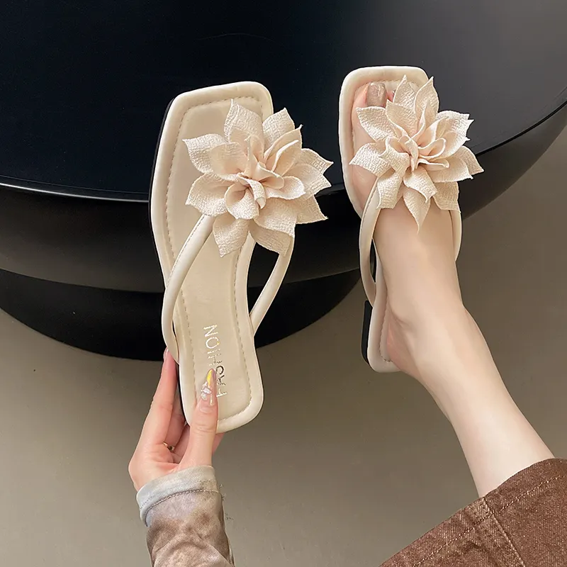WUJI Slip Resistant Odor Resistant Flip Flops Women's-2