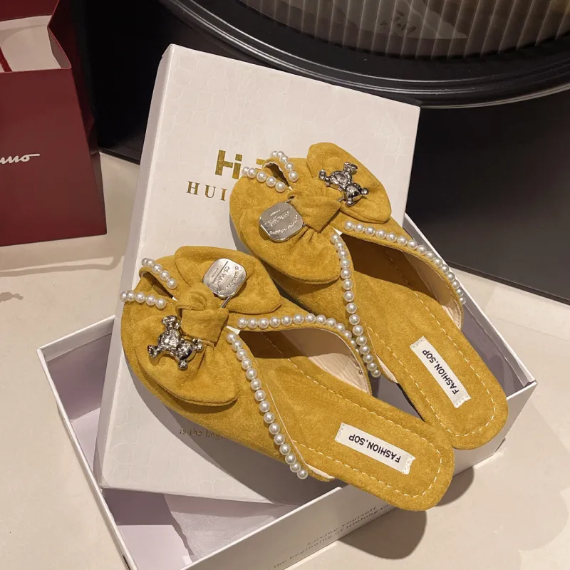 WUJI Abrasion Resistant Slip Resistant Closed Toe Slippers Women's-9