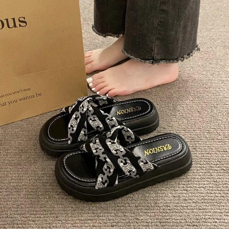 WUJI Slip Resistant Slide Slippers Women's-1