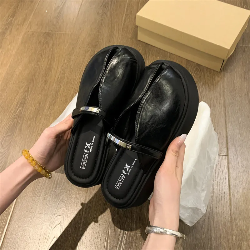 WUJI Slip Resistant Odor Resistant Closed Toe Slippers Women's-2