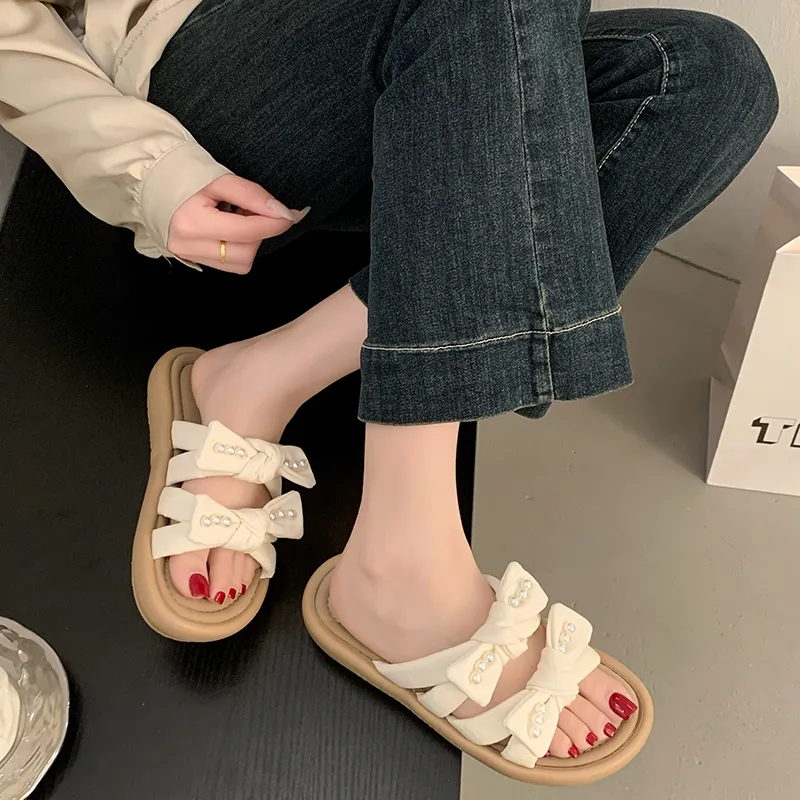 WUJI Slip Resistant Odor Resistant Slide Slippers Women's-4