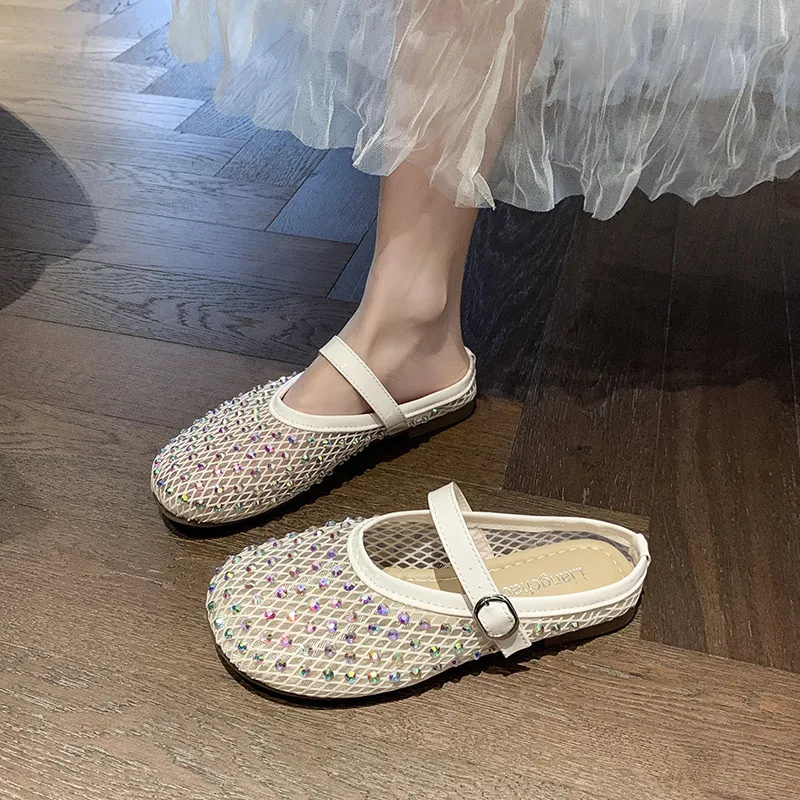 WUJI Abrasion Resistant Slip Resistant Closed Toe Slippers Women's-2
