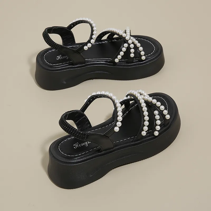 WUJI One Strap Sandals 5cm Women's-7