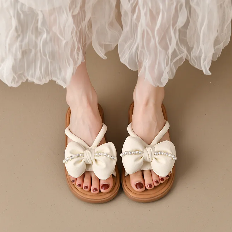 WUJI Slip Resistant Odor Resistant Slide Slippers Women's-4