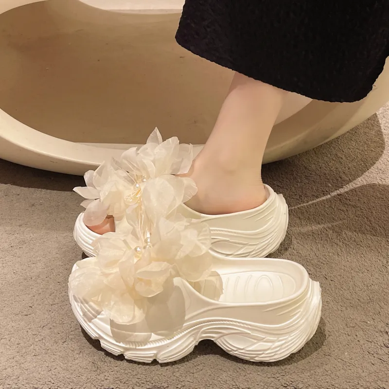 WUJI EVA Slip Resistant Abrasion Resistant Slide Slippers Women's-2