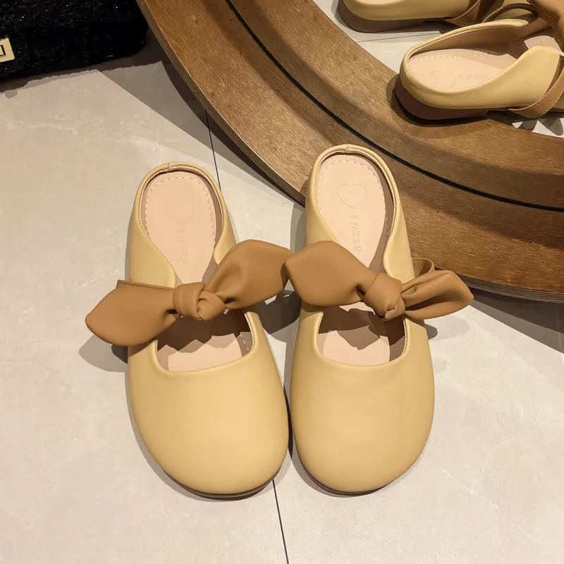 WUJI Rubber Sole Slip Resistant Closed Toe Slippers Women's-4