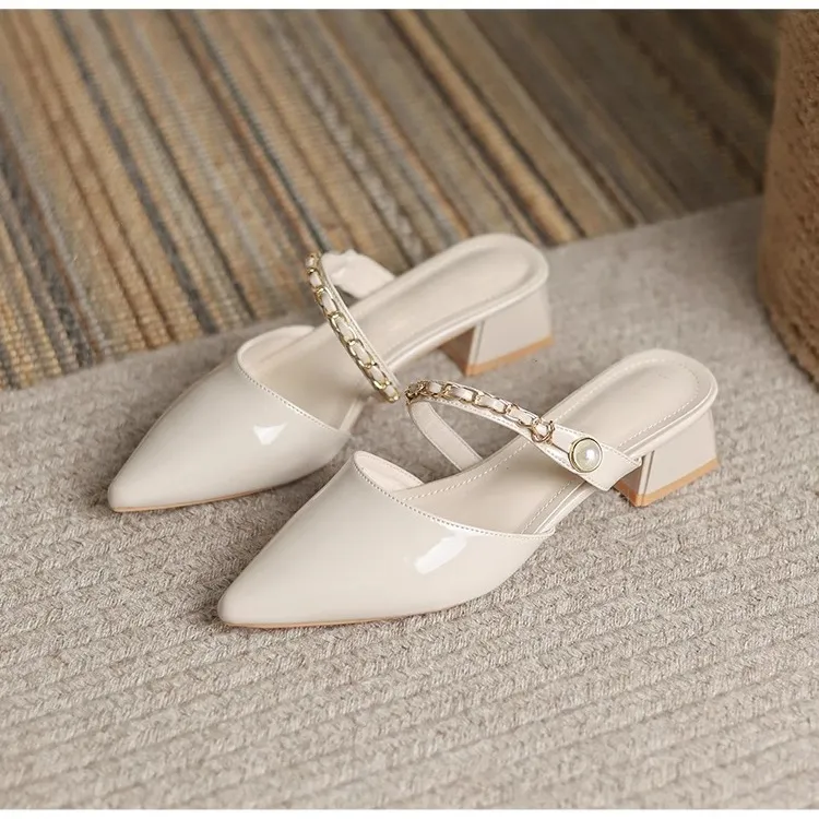 WUJI Slip Resistant Abrasion Resistant Closed Toe Slippers Women's-3