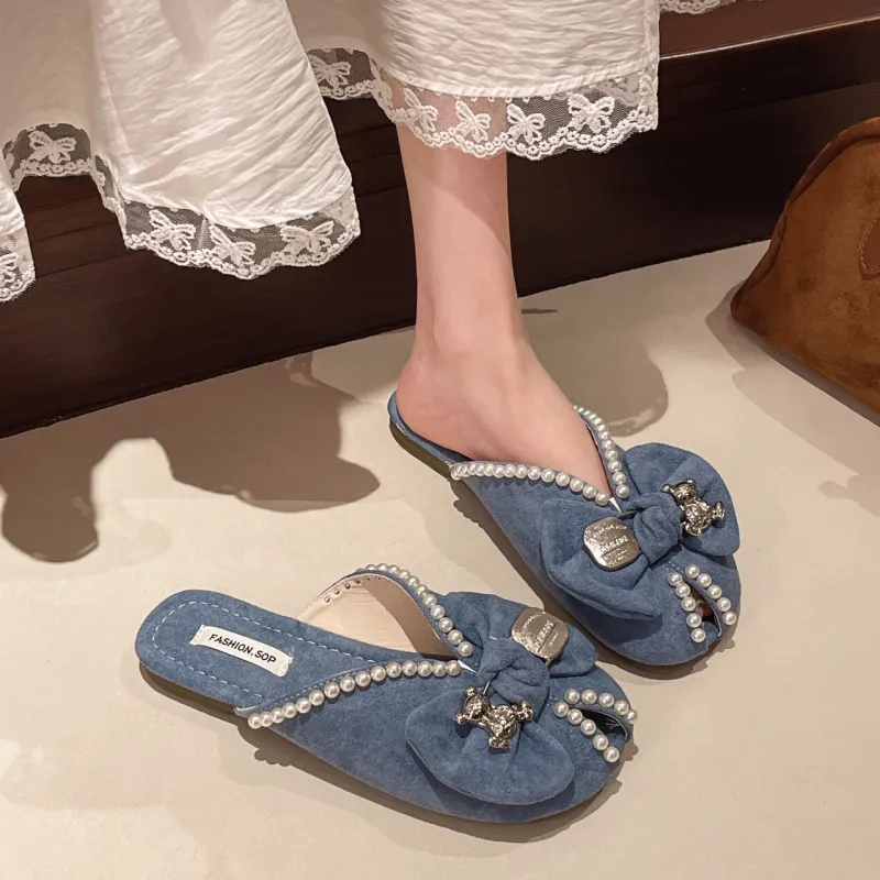 WUJI Abrasion Resistant Slip Resistant Closed Toe Slippers Women's-11