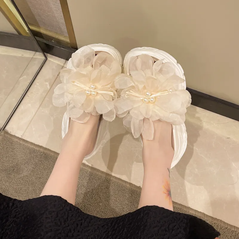 WUJI EVA Slip Resistant Abrasion Resistant Slide Slippers Women's-3