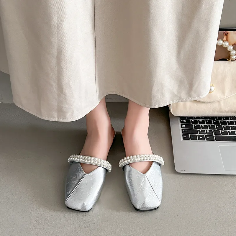 WUJI Slip Resistant Abrasion Resistant Closed Toe Slippers Women's-3